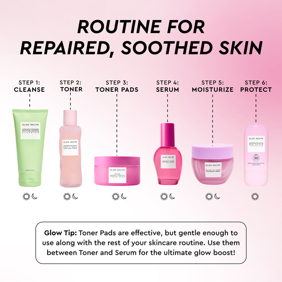 almohadillas tónicas coreanas pdrn repair soothe