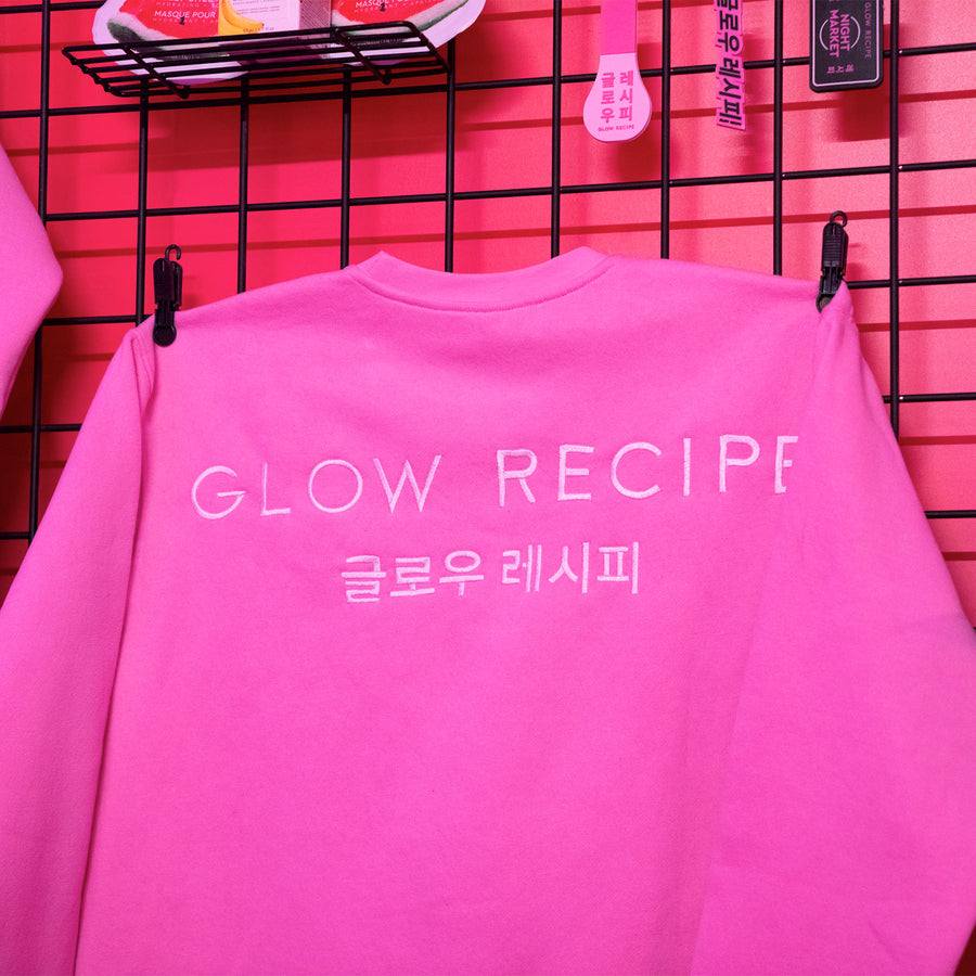 10 años de glow crewneck
