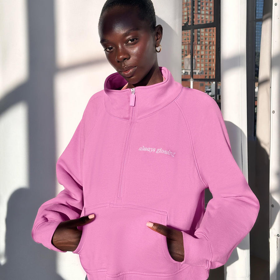 receta glow half-zip