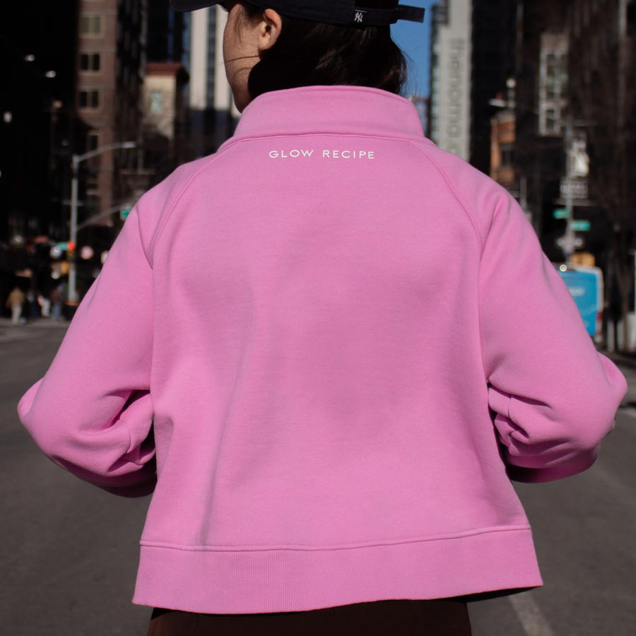 receta glow half-zip
